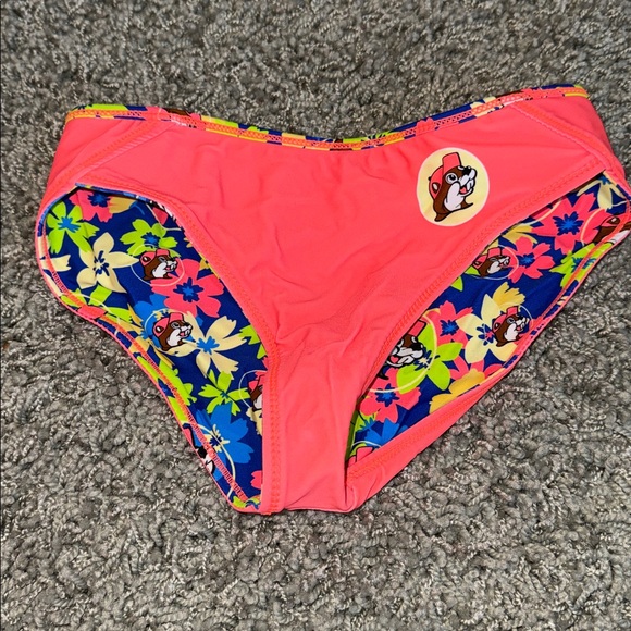 Colorful Kids Swim Set Buc-ees Girls Small 6/6X - Picture 6 of 11